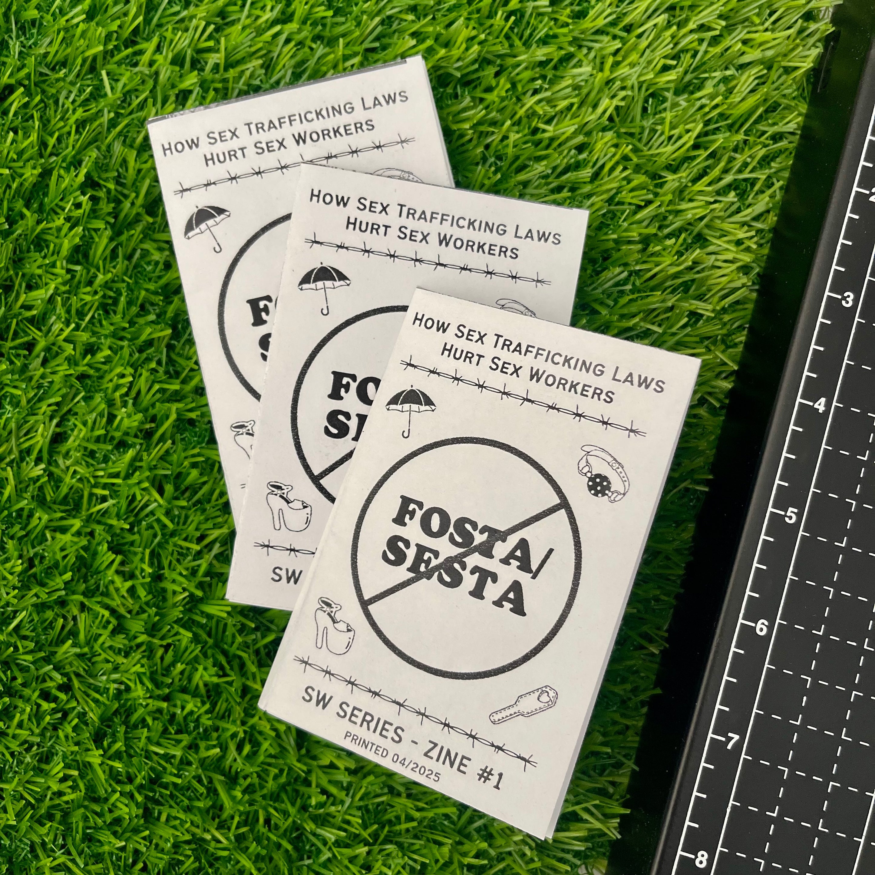 No to FOSTA/SESTA Zine (DSW #1)