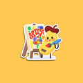 Banana Artist Sticker