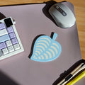 Blue Leaf Coaster