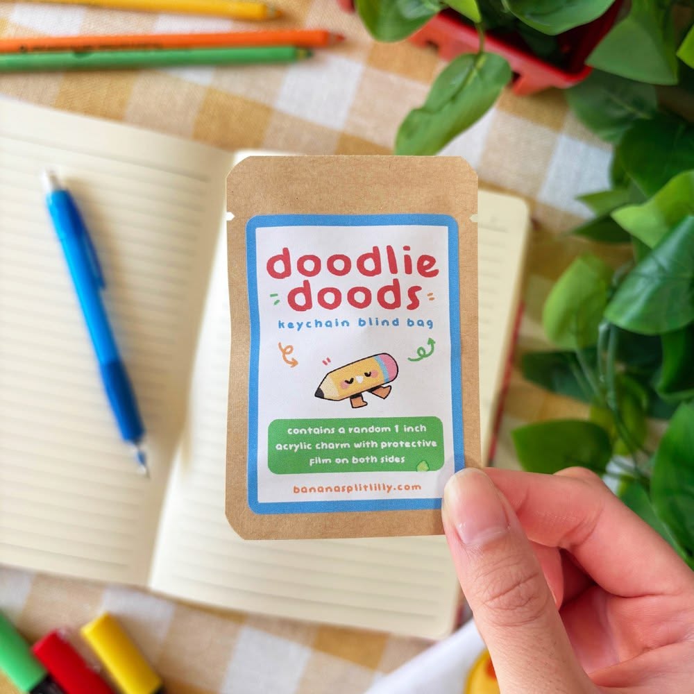 Doodlie Doods Keychain Blind Bag