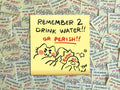 Drink Water Reminder Sticker