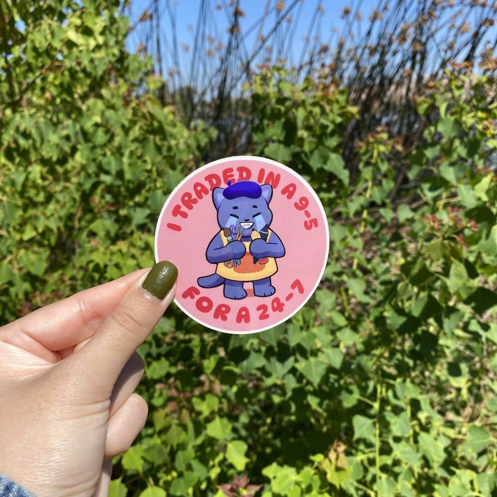 9-5 Sticker