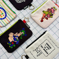 Spider Roller Skater Zipper Pouch