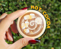 Hot Cocoa Riso Button
