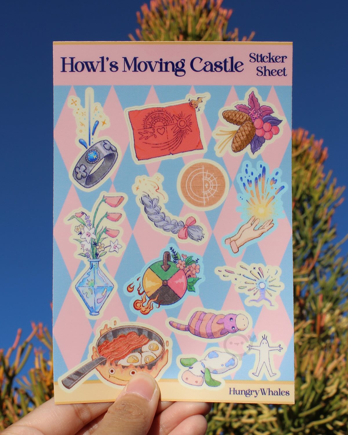 Howl's Moving Castle Sticker Sheet