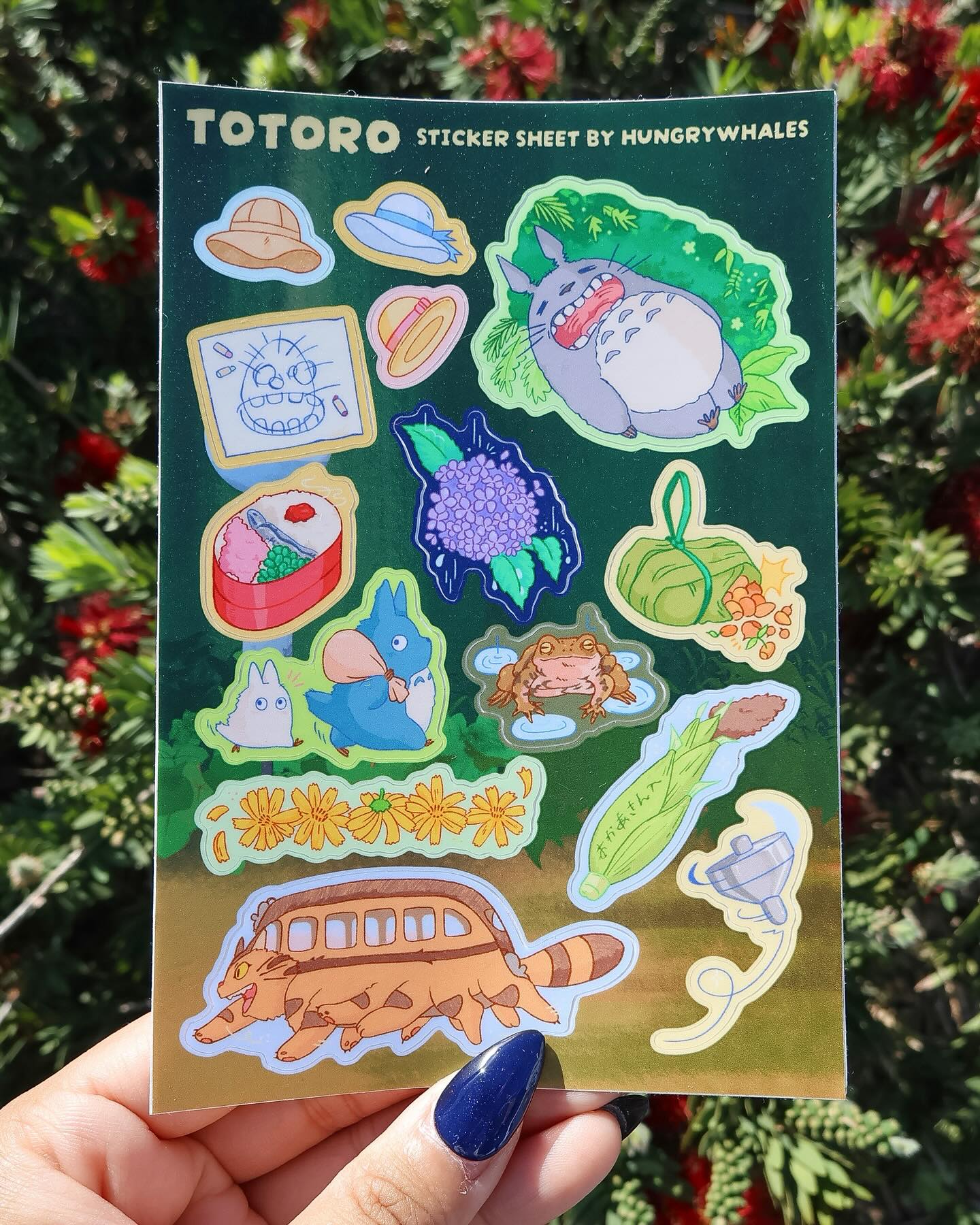 Totoro Sticker Sheet