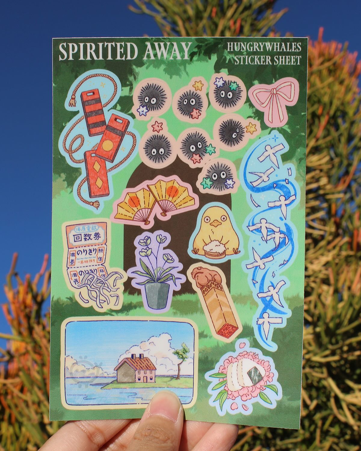 Spirited Way Sticker Sheet