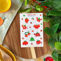 Tomato Yay Clear Sticker Sheet