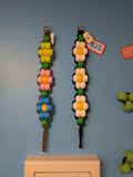 Large Pony Bead Daisy Wall Art