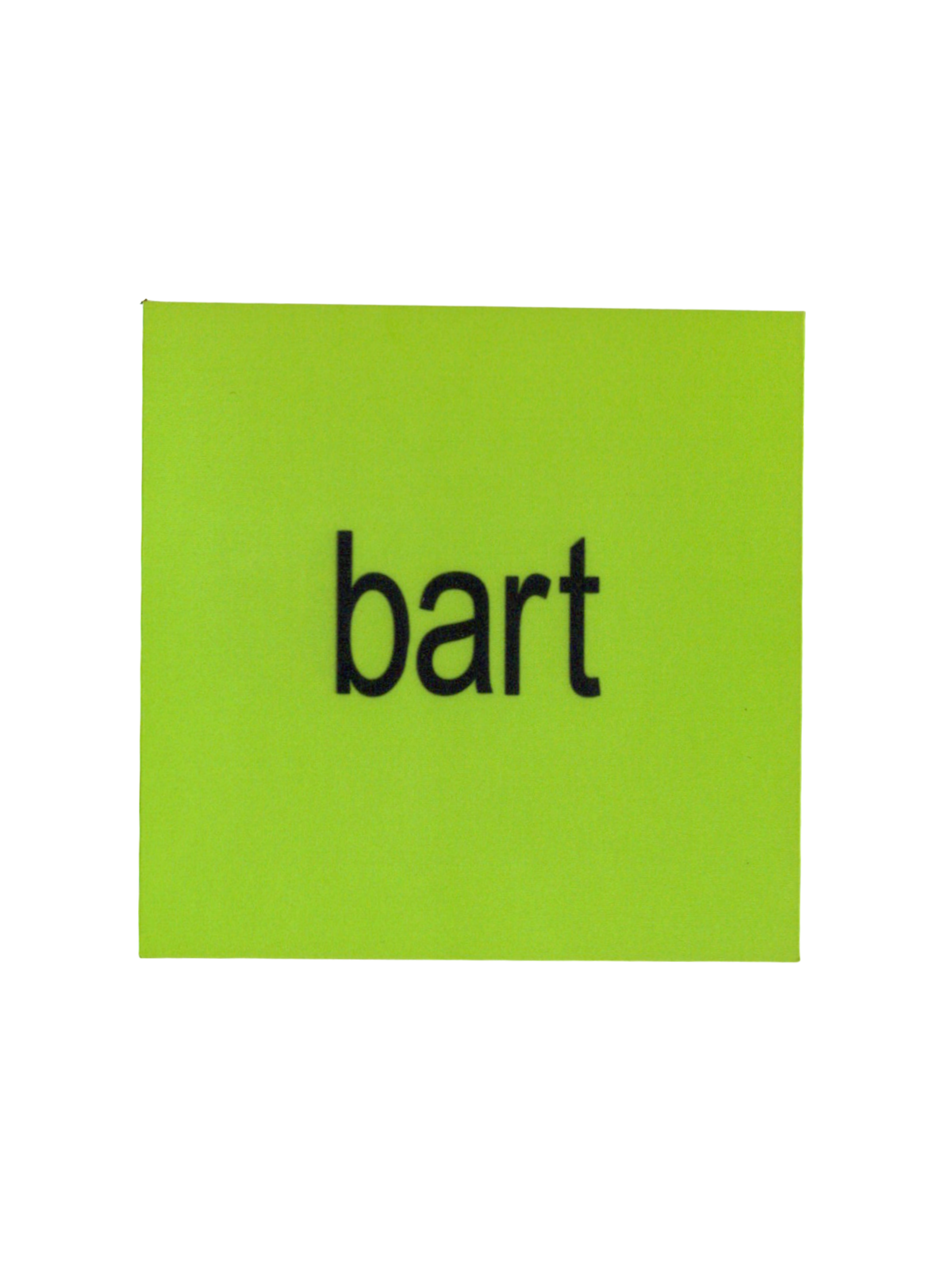 BART BRAT Sticker