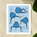 Fresh Blueberries 5x7 Print