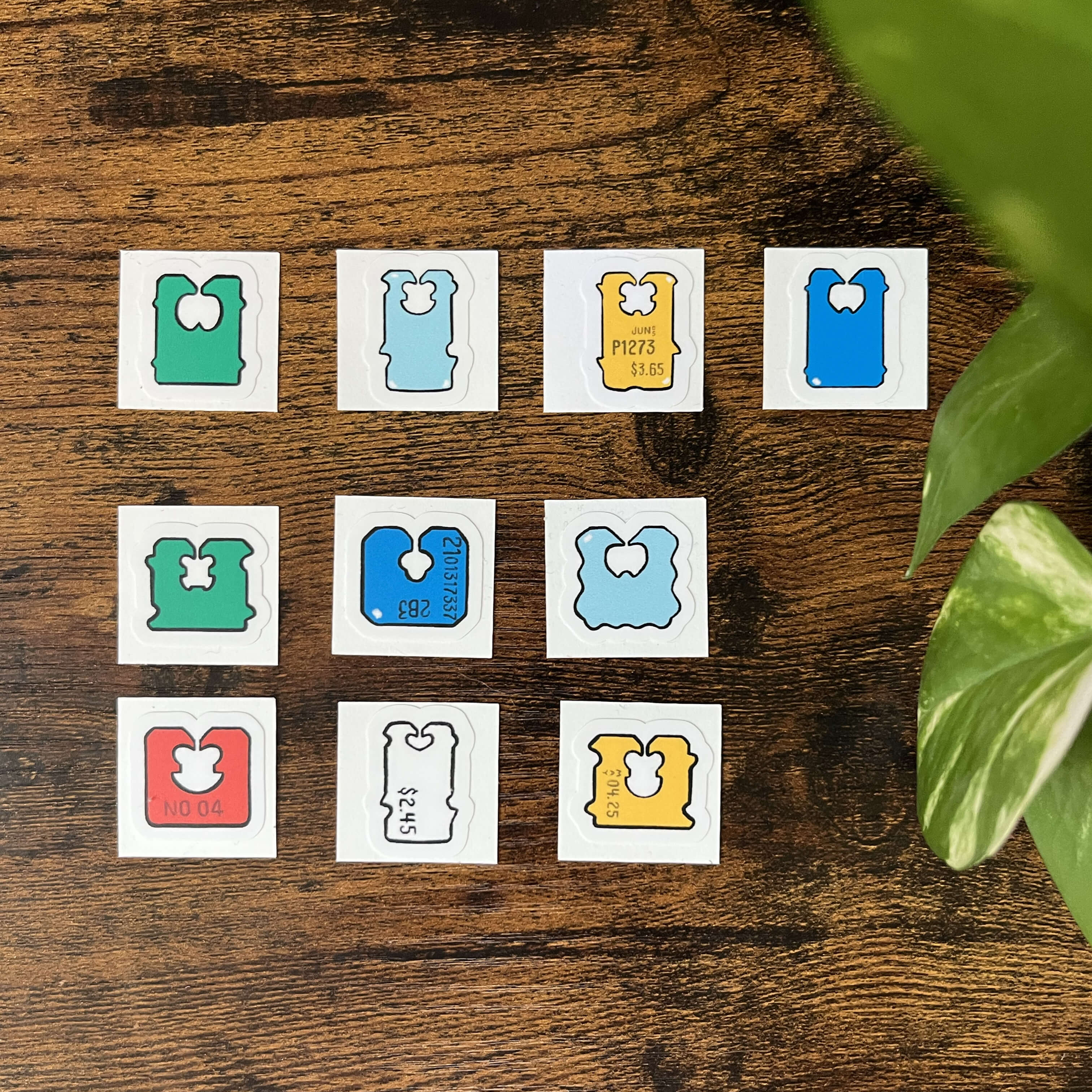 Bread Tag Sticker Pack