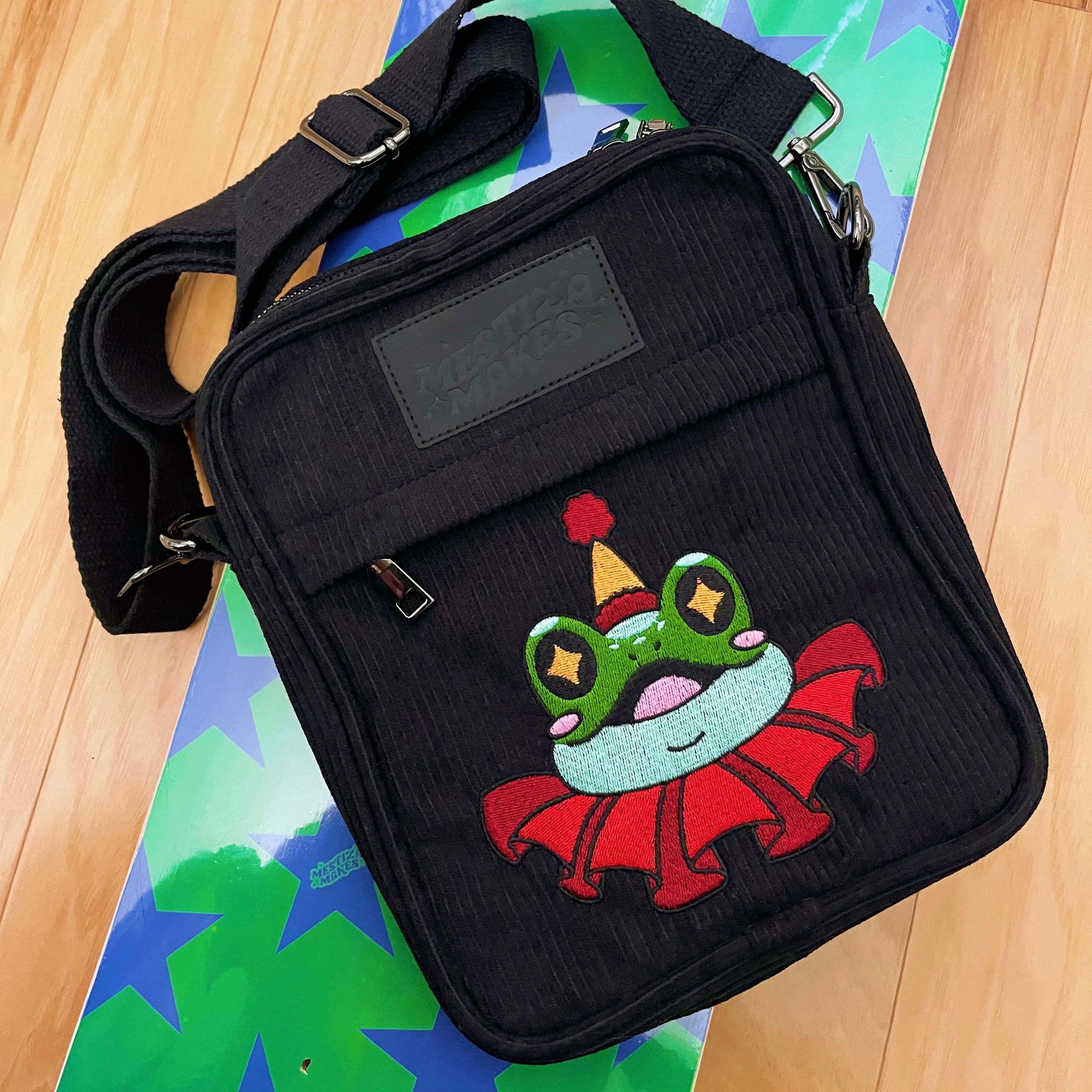 Clown Frog Crossbody Bag