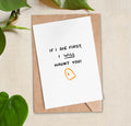 I will Haunt You Greeting Card
