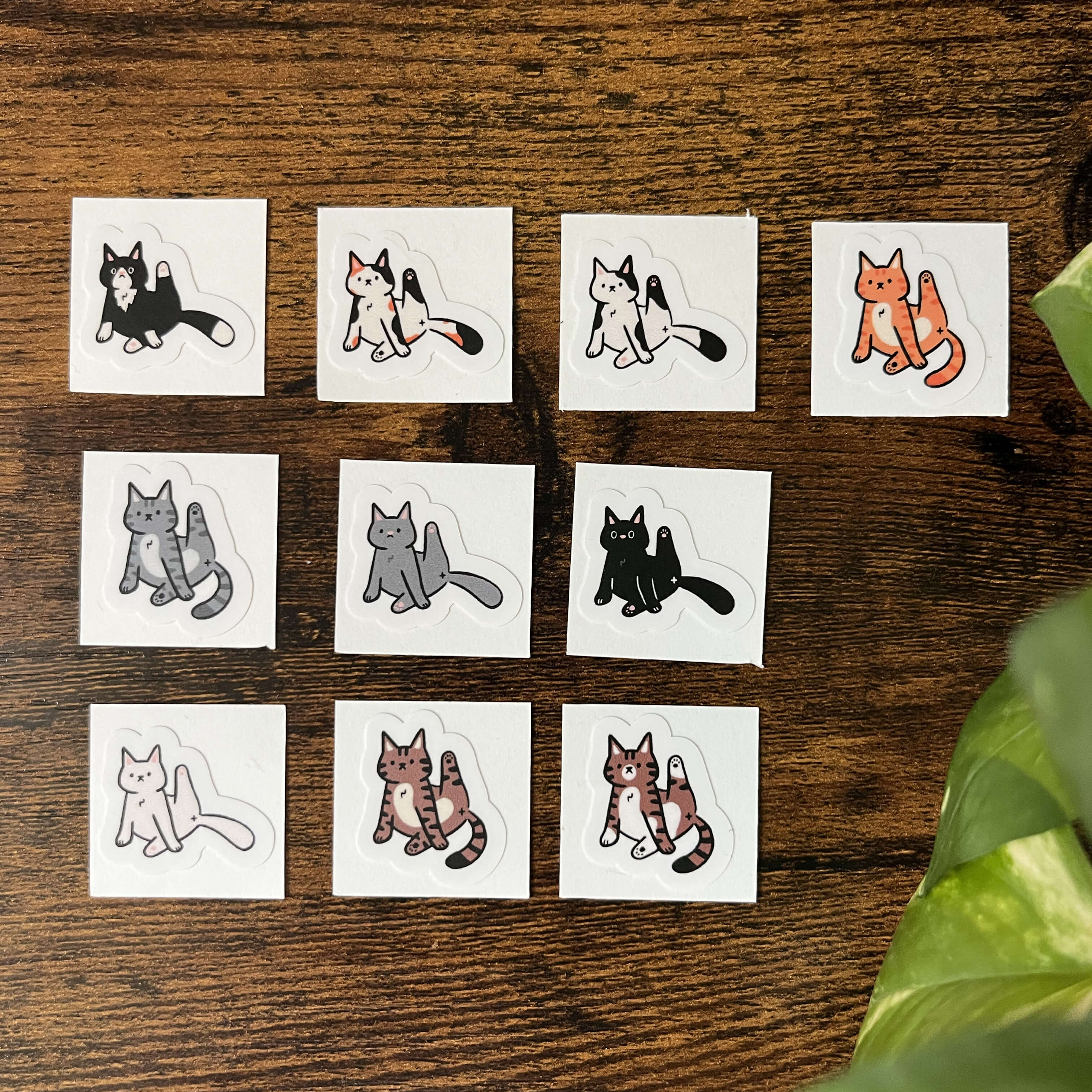 Stinky Cat Sticker Pack