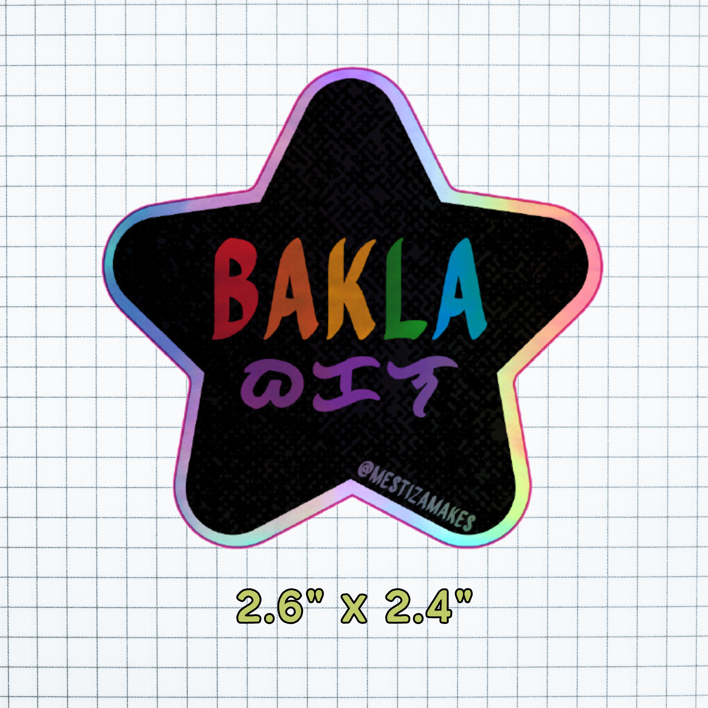 Bakla Sticker
