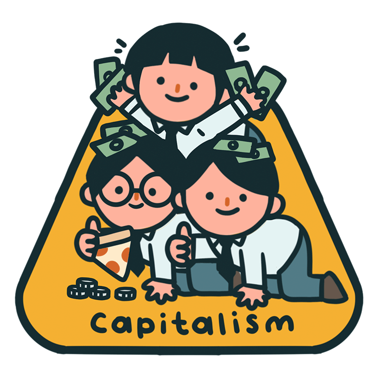 Capitalism Sticker