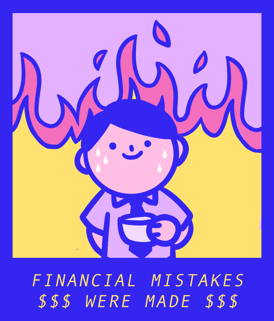 Financial Mistakes Sticker