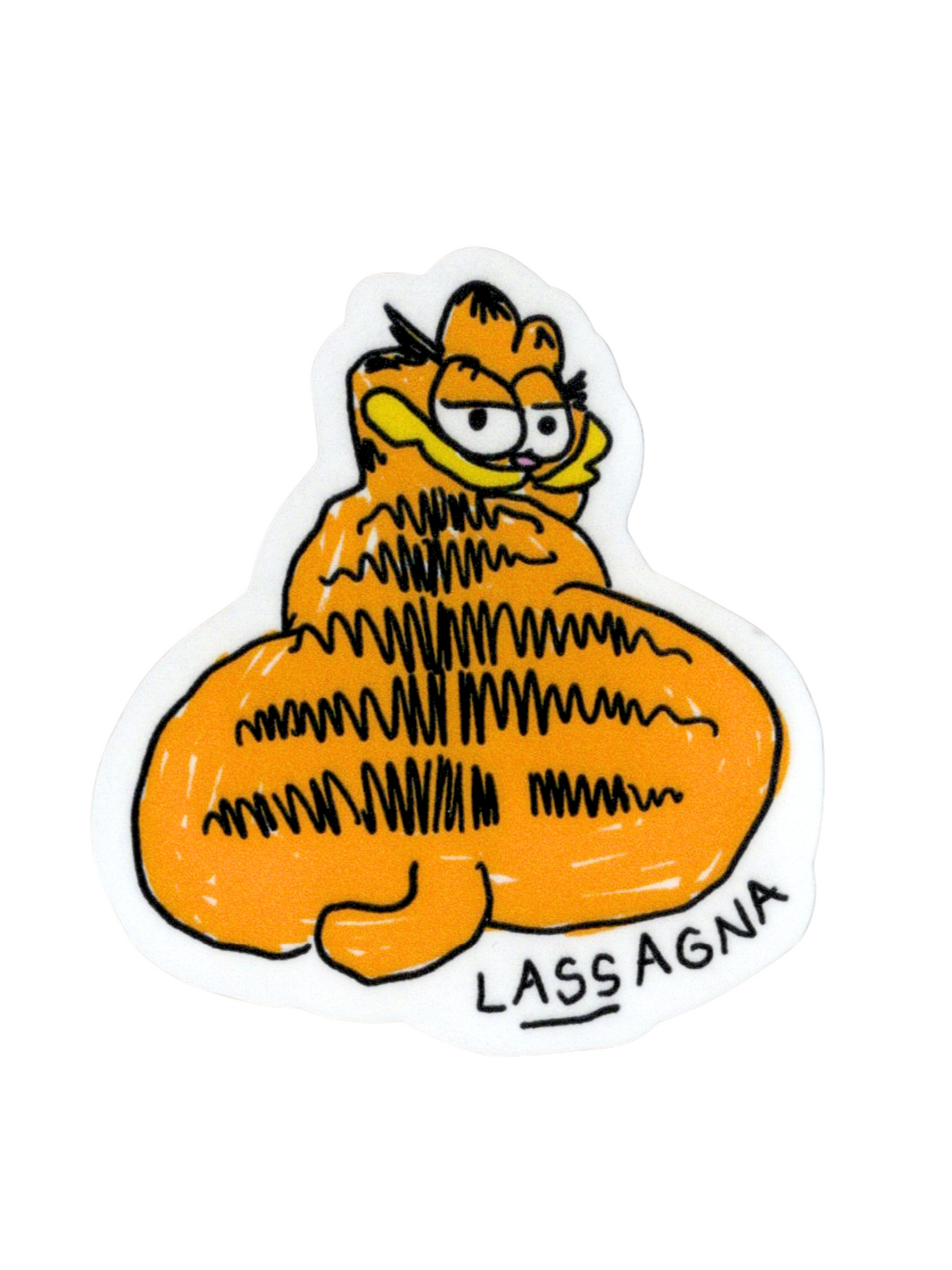 Garfield Lassagna Sticker