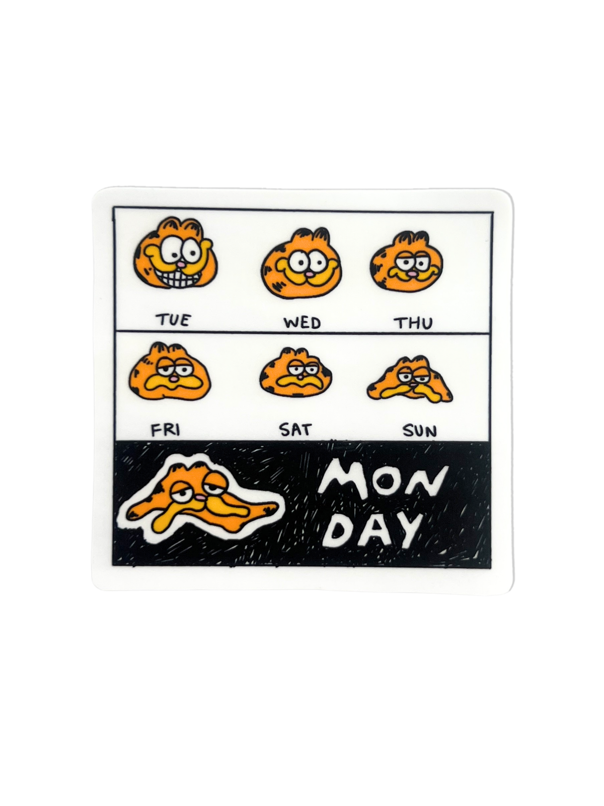 Ugh Mondays Sticker