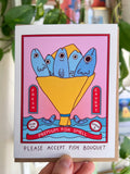Fish Bouquet Greeting Card