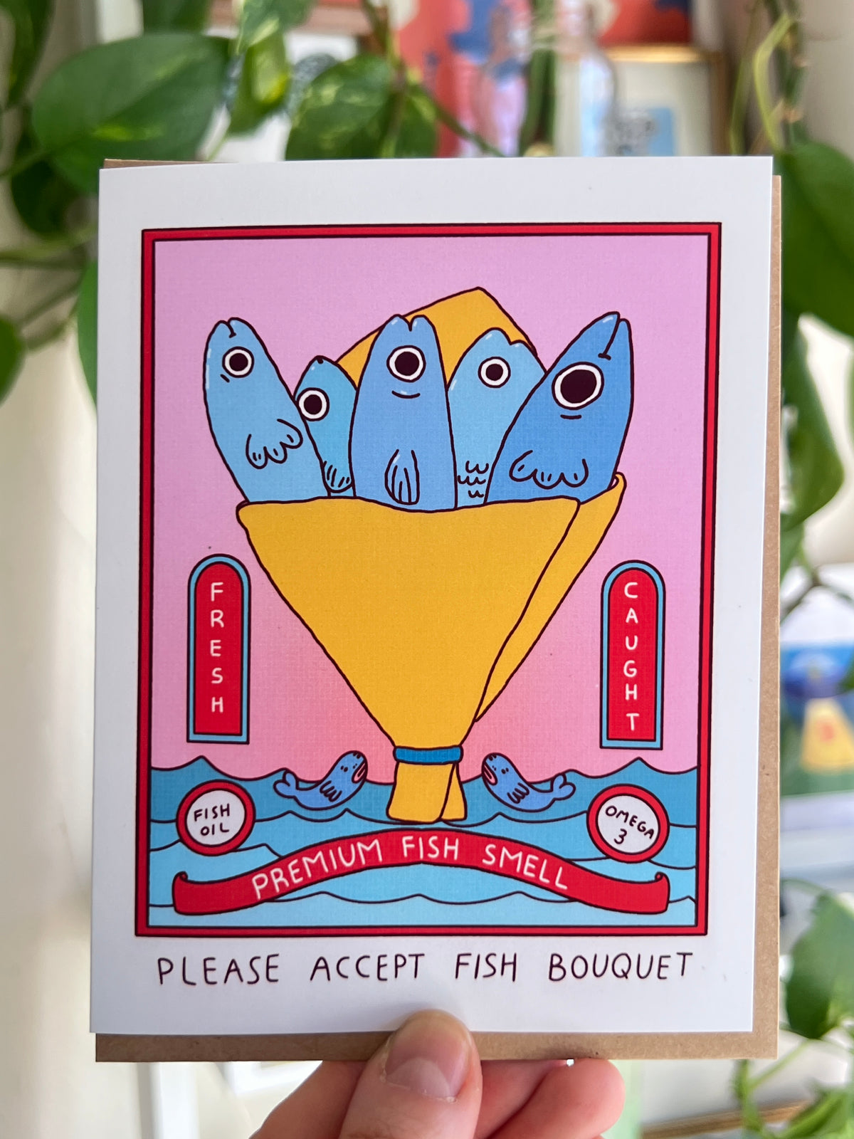 Fish Bouquet Greeting Card