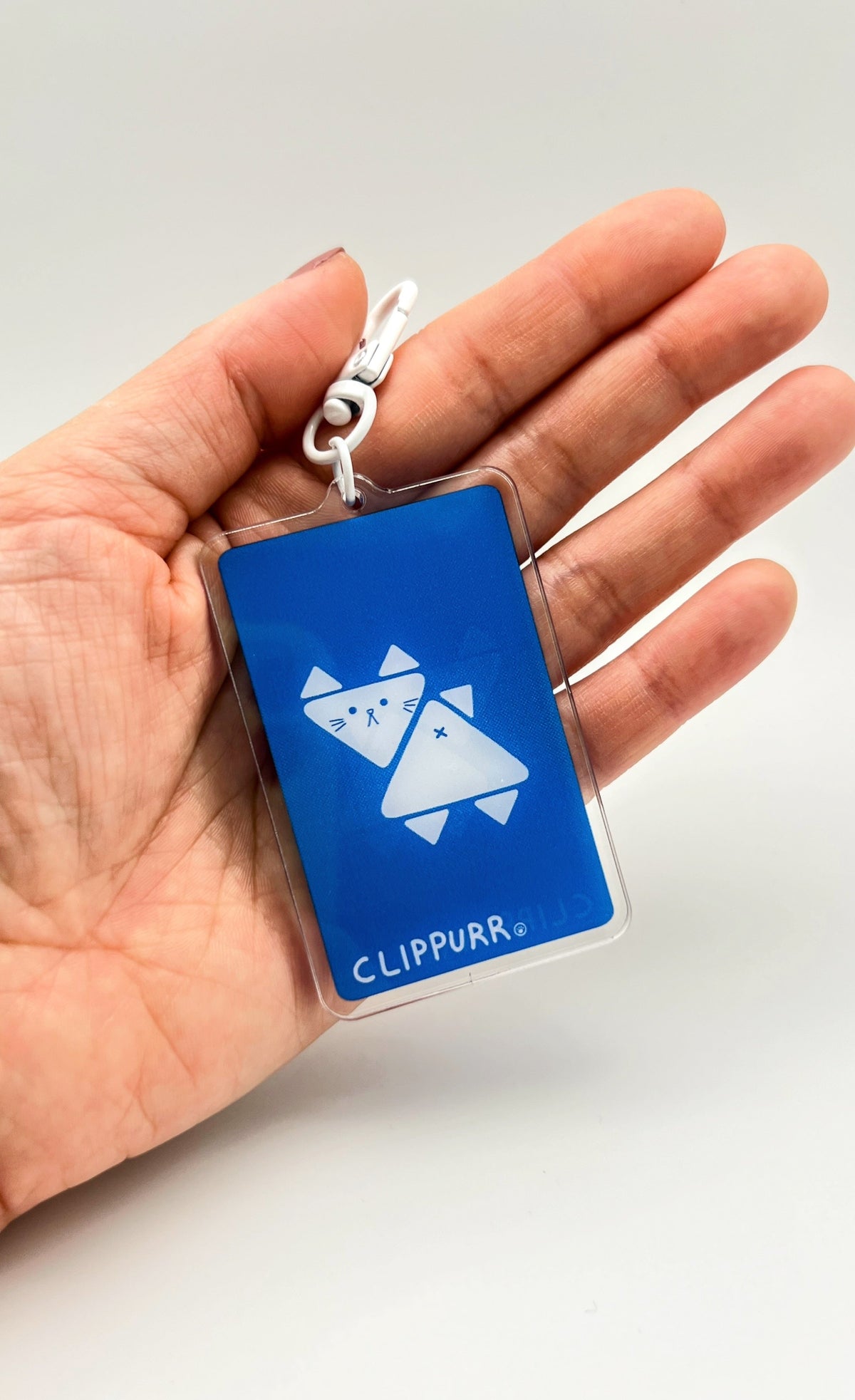 Clipper Card 'Clippurr' Cat Keychain
