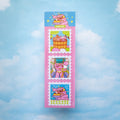 Japan Stamps Sticker Sheet