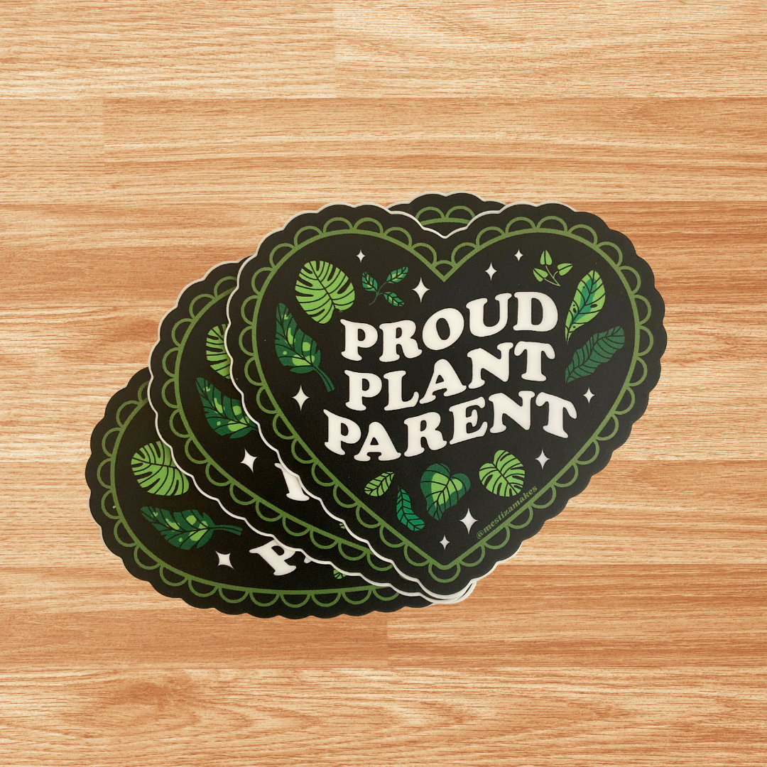 Proud Plant Parent Sticker (Green Large)