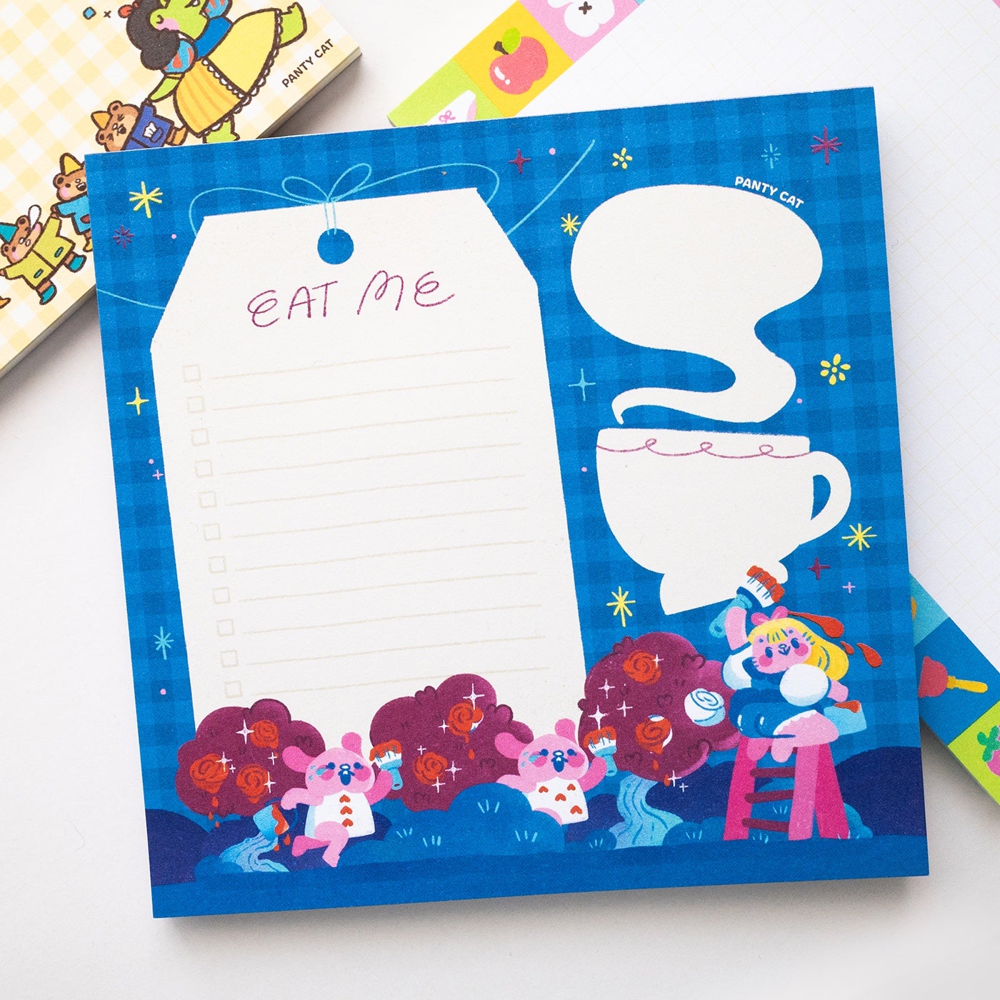 Panty Cat in Wonderland Notepad