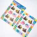 Fruit Cats Sticker Sheet