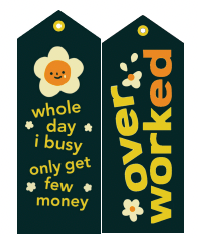Overworked Flight Tag