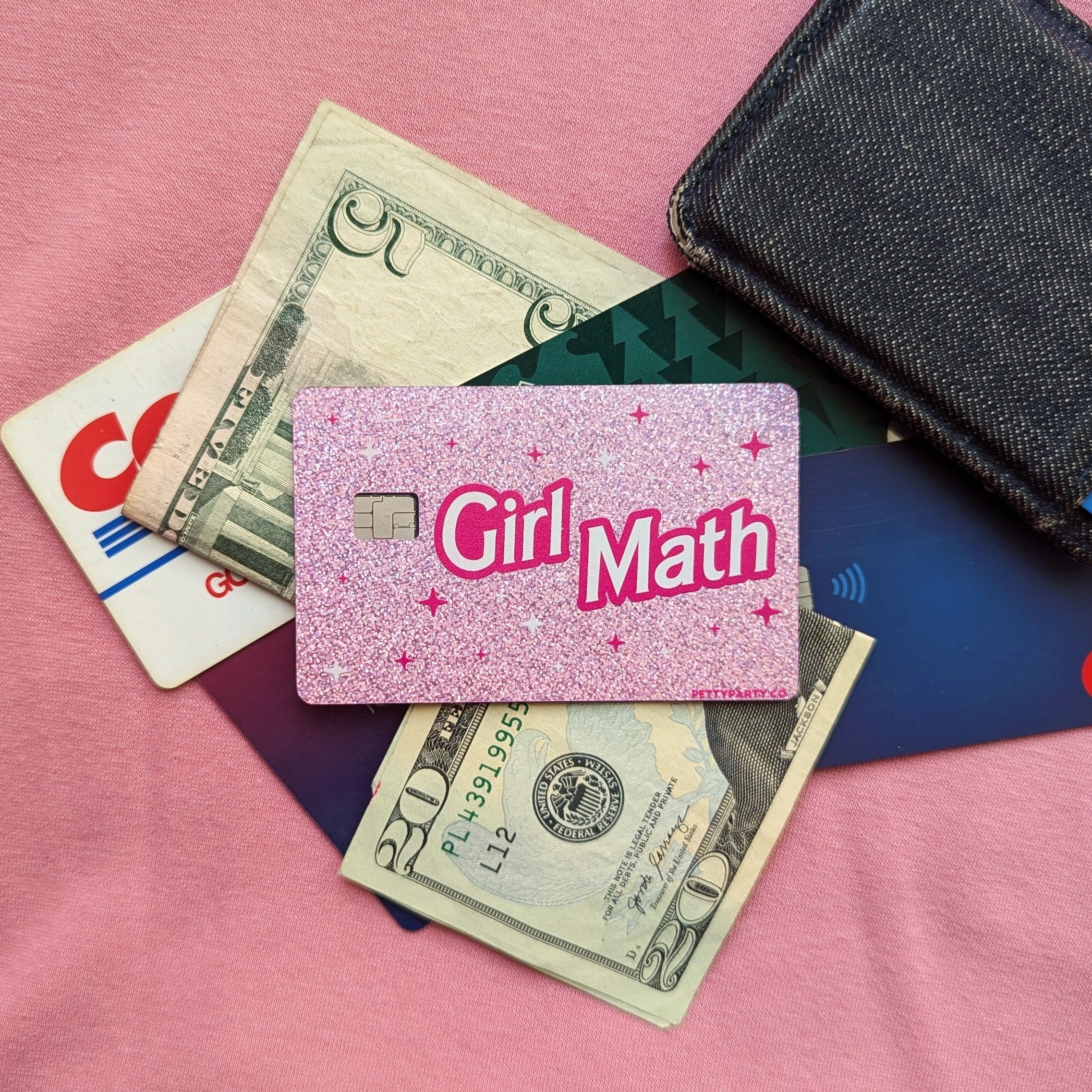 Girl Math Card Skin
