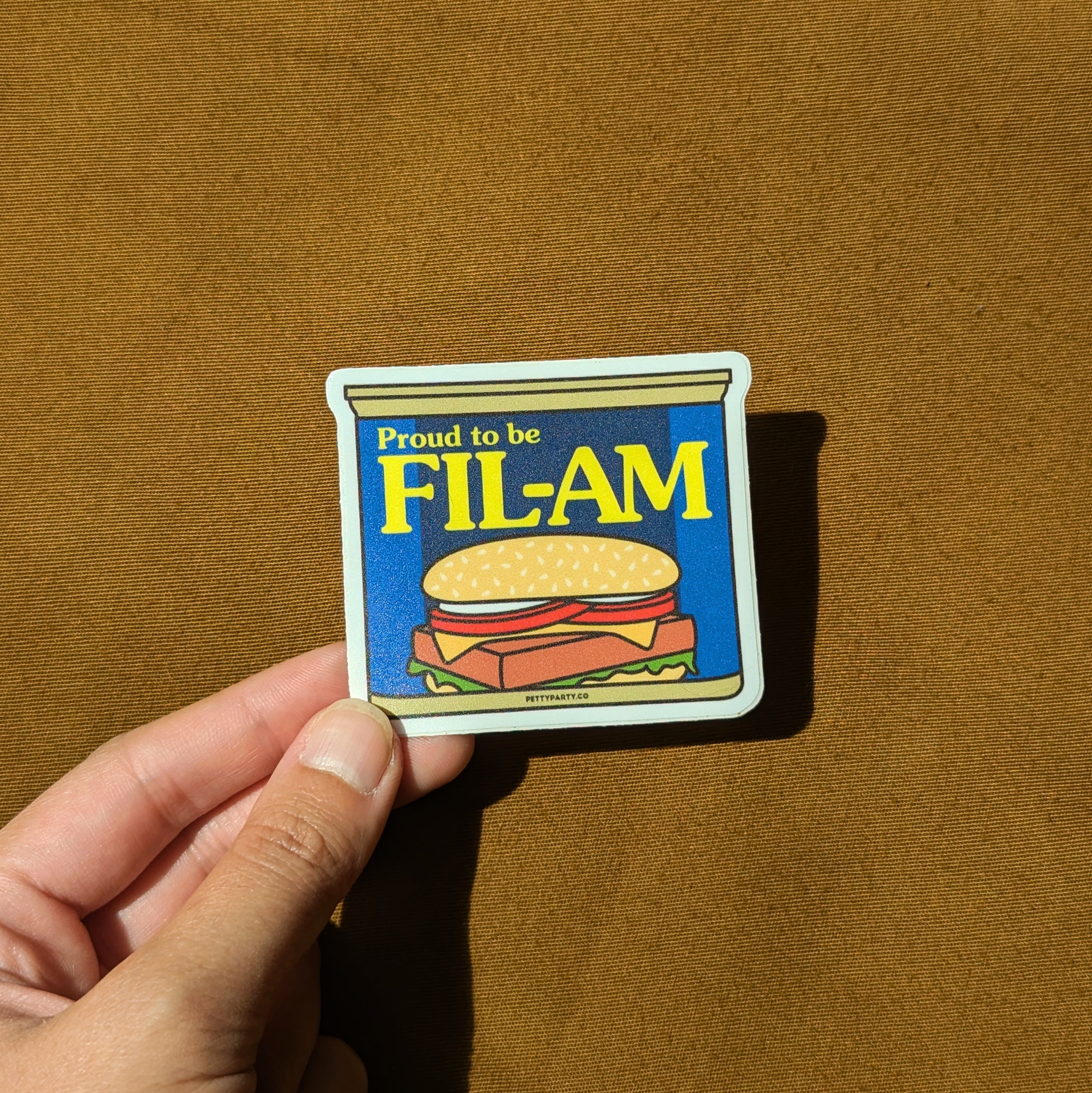 Fil-Am Matte Vinyl Sticker