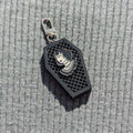 Coffin Pinboard Keychain