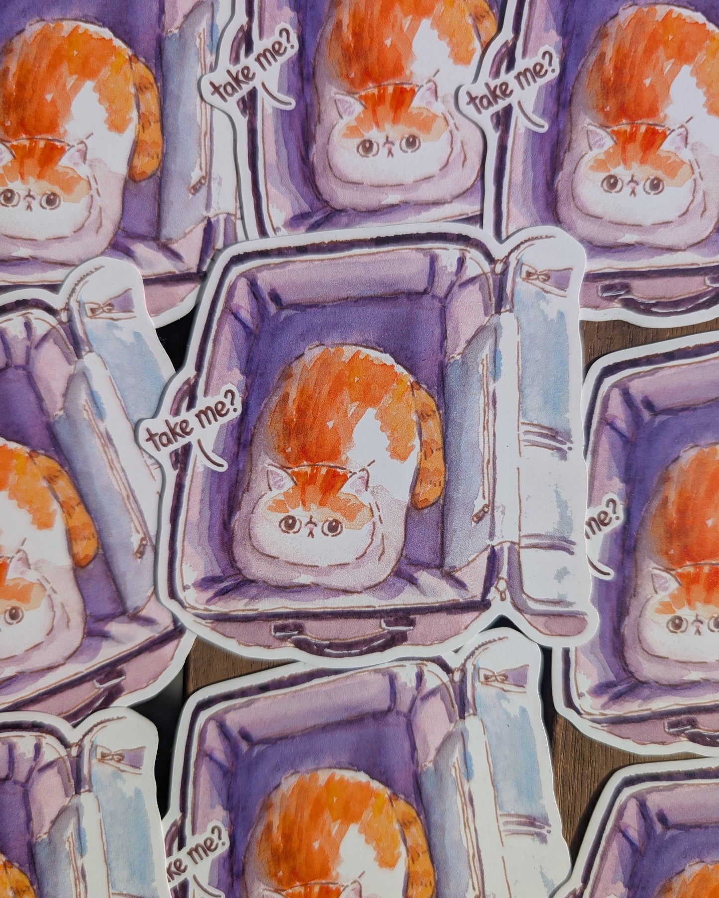 Take Me Sticker