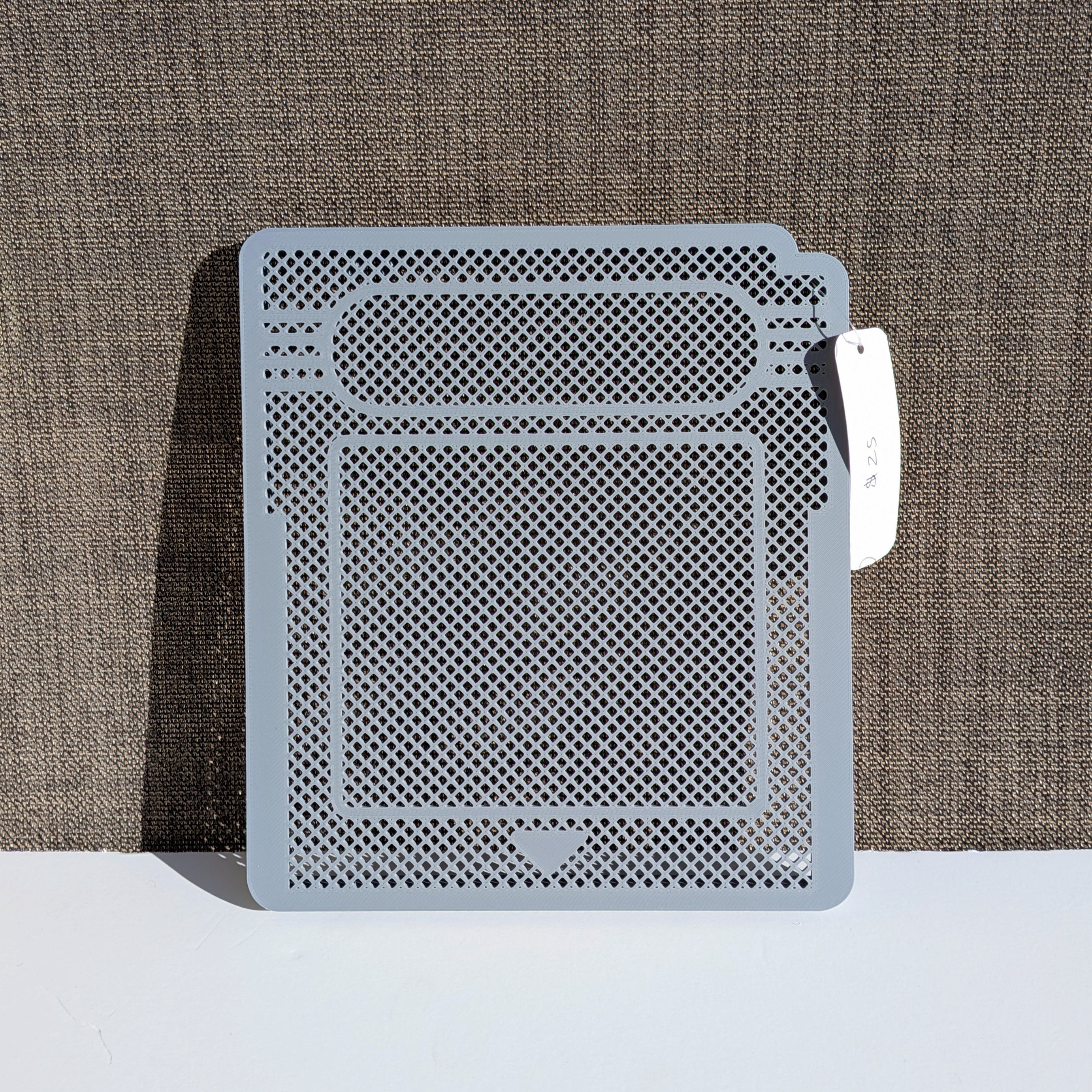 Grey Game Cartridge Pin & Earring Display Board