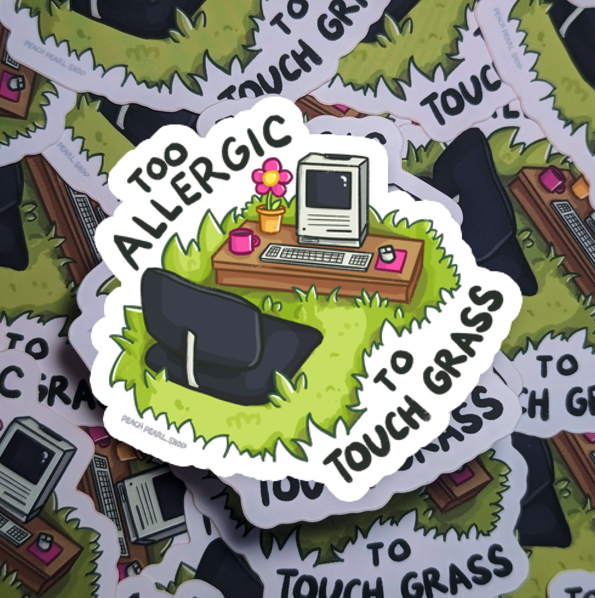 Allergic Sticker