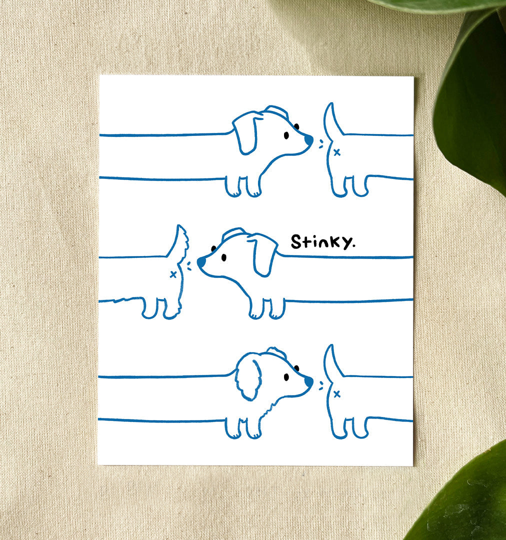 Stinky 5x7 Print