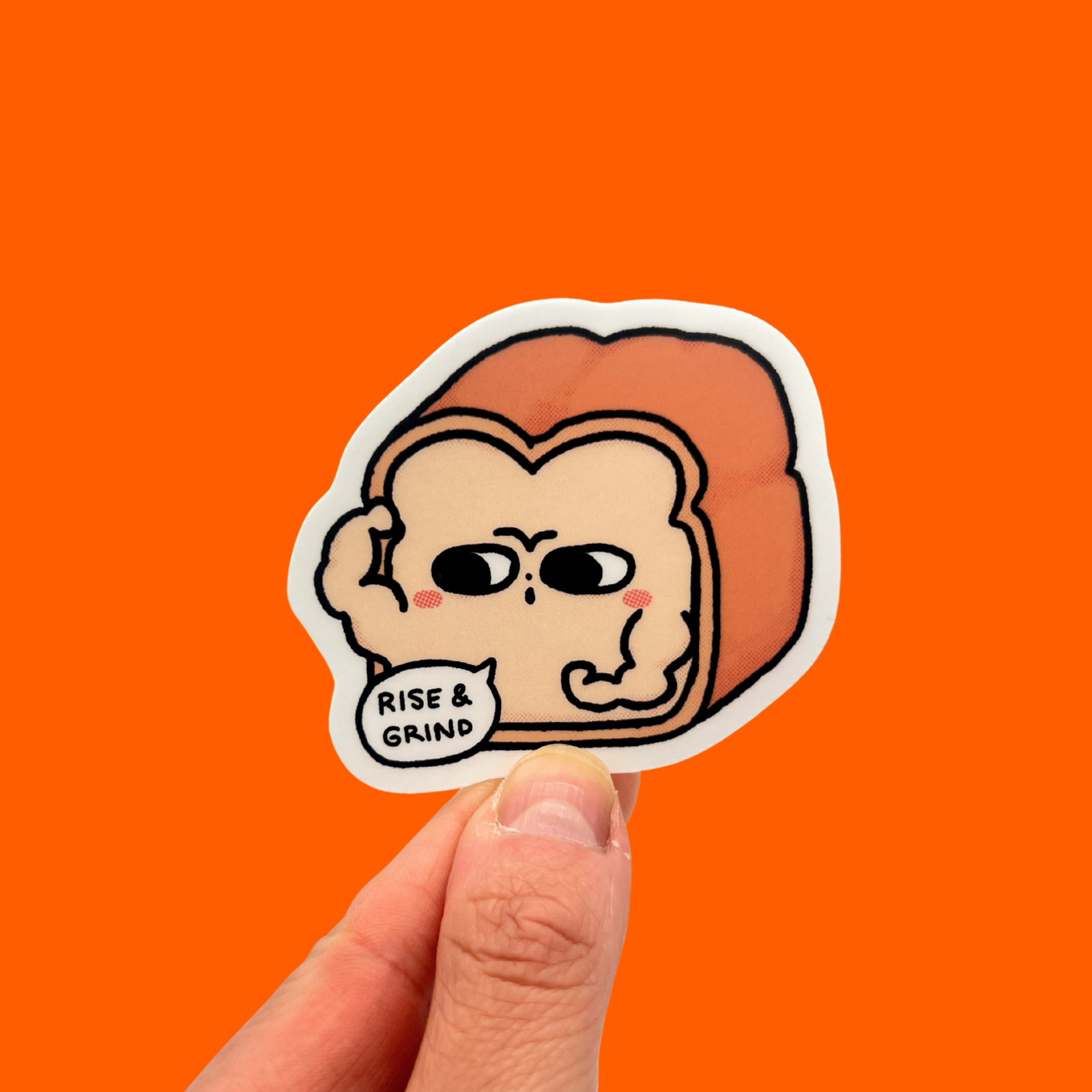 Rise & Grind Bread Sticker