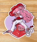 Valentine Buns Sticker