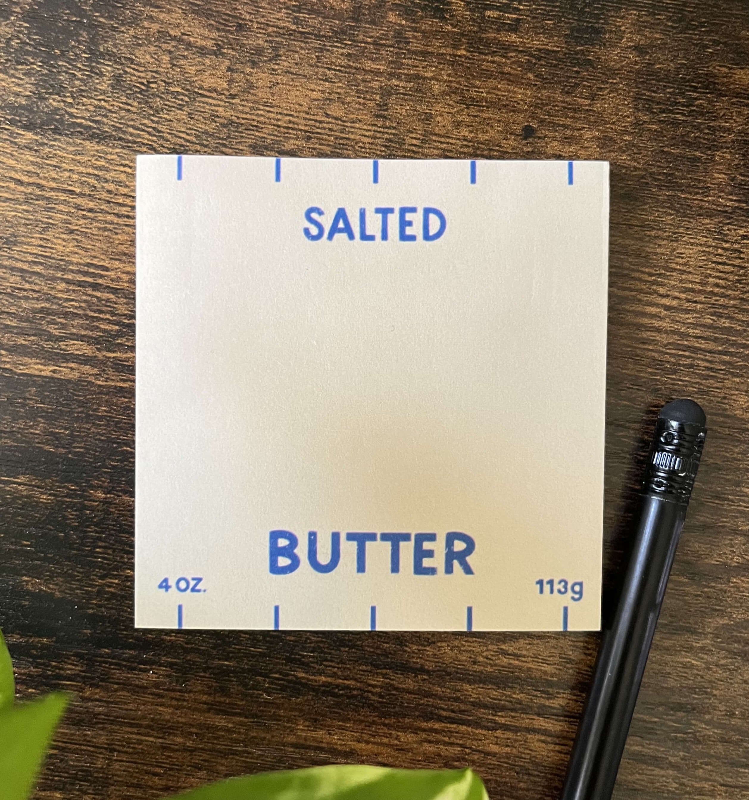 Butter Sticky Notes