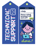 Tech Support Flight Tag