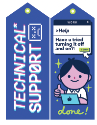Tech Support Flight Tag