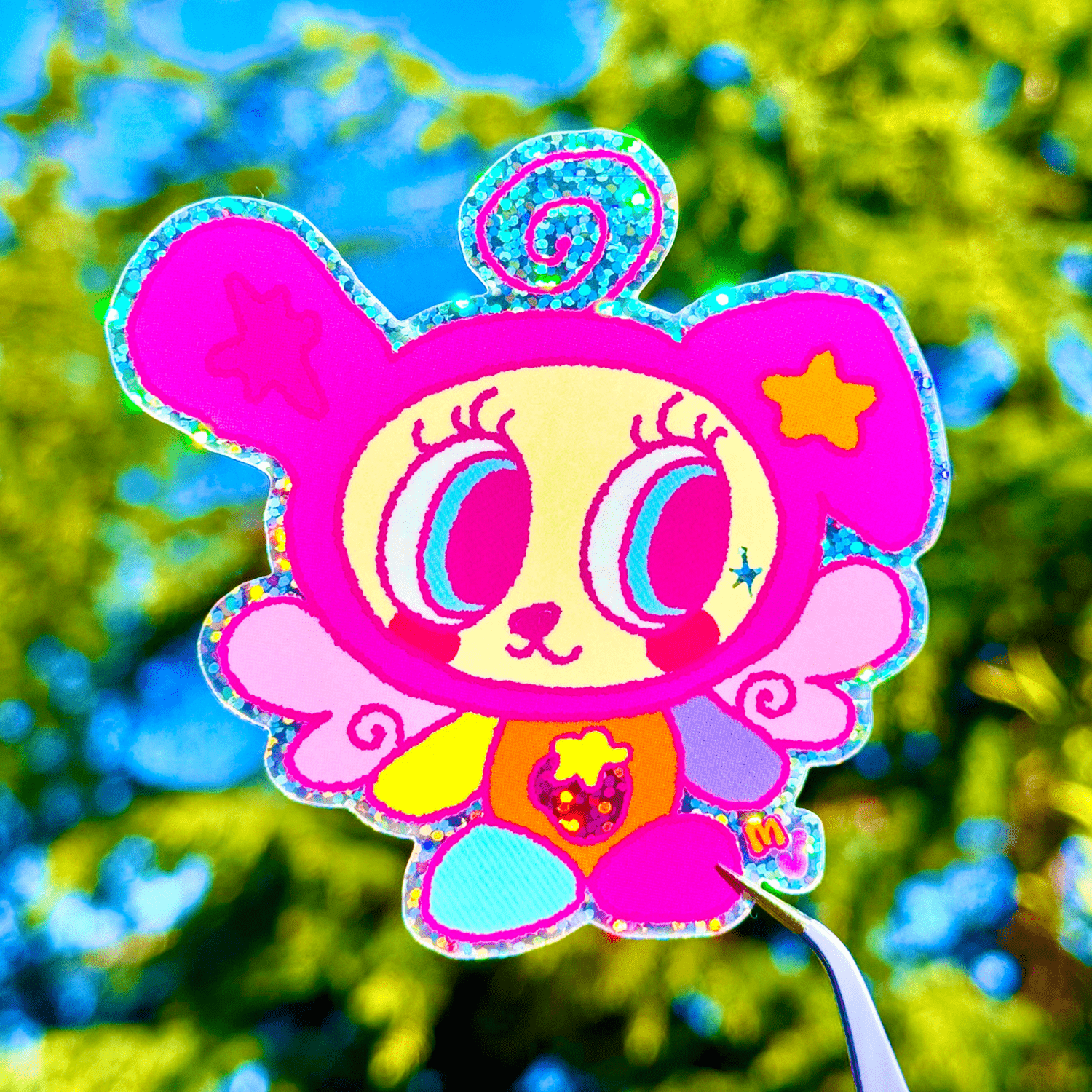 Mayumi Glitter Sticker