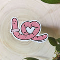 Worm Sticker