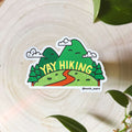 Yay Hiking Sticker