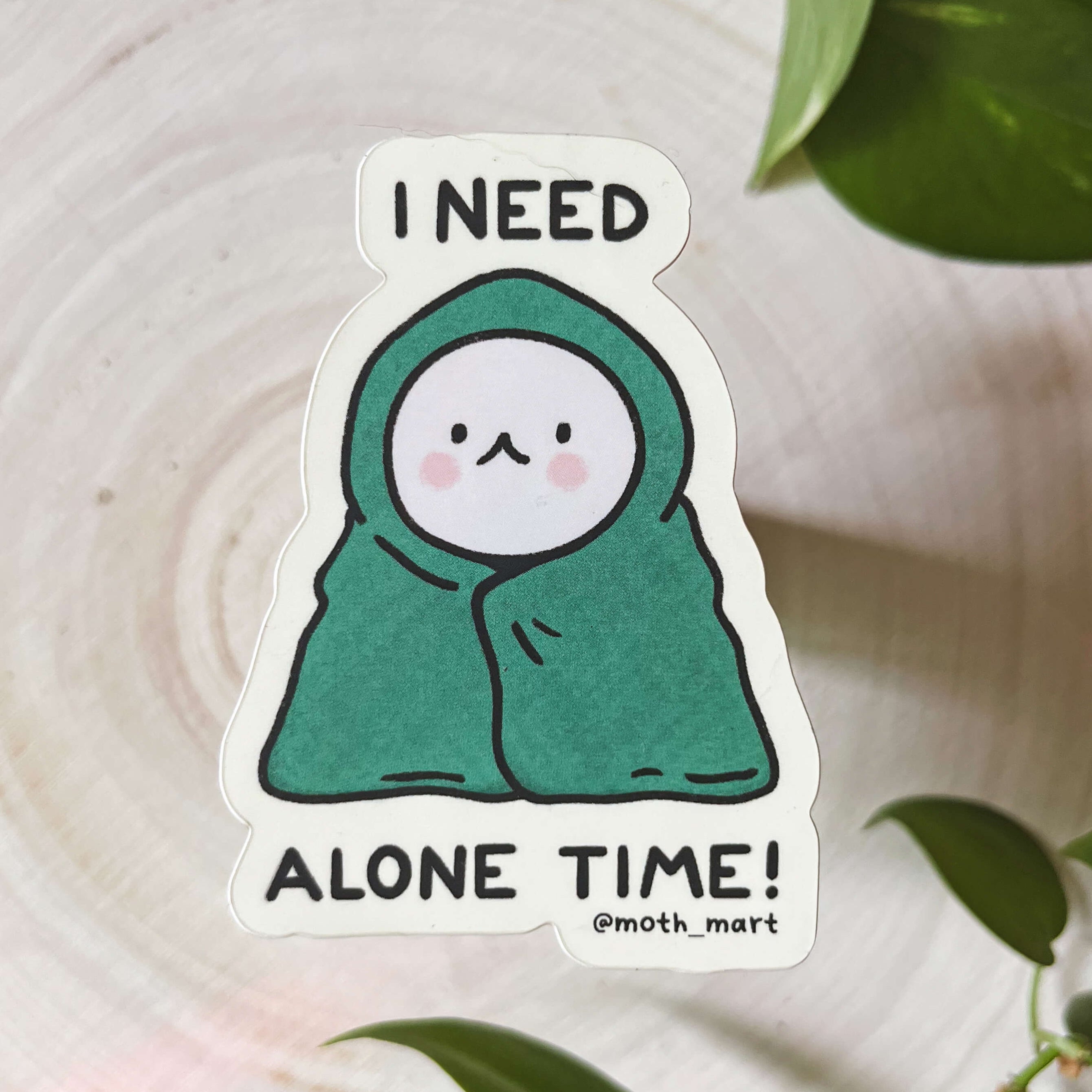 Alone Time Sticker