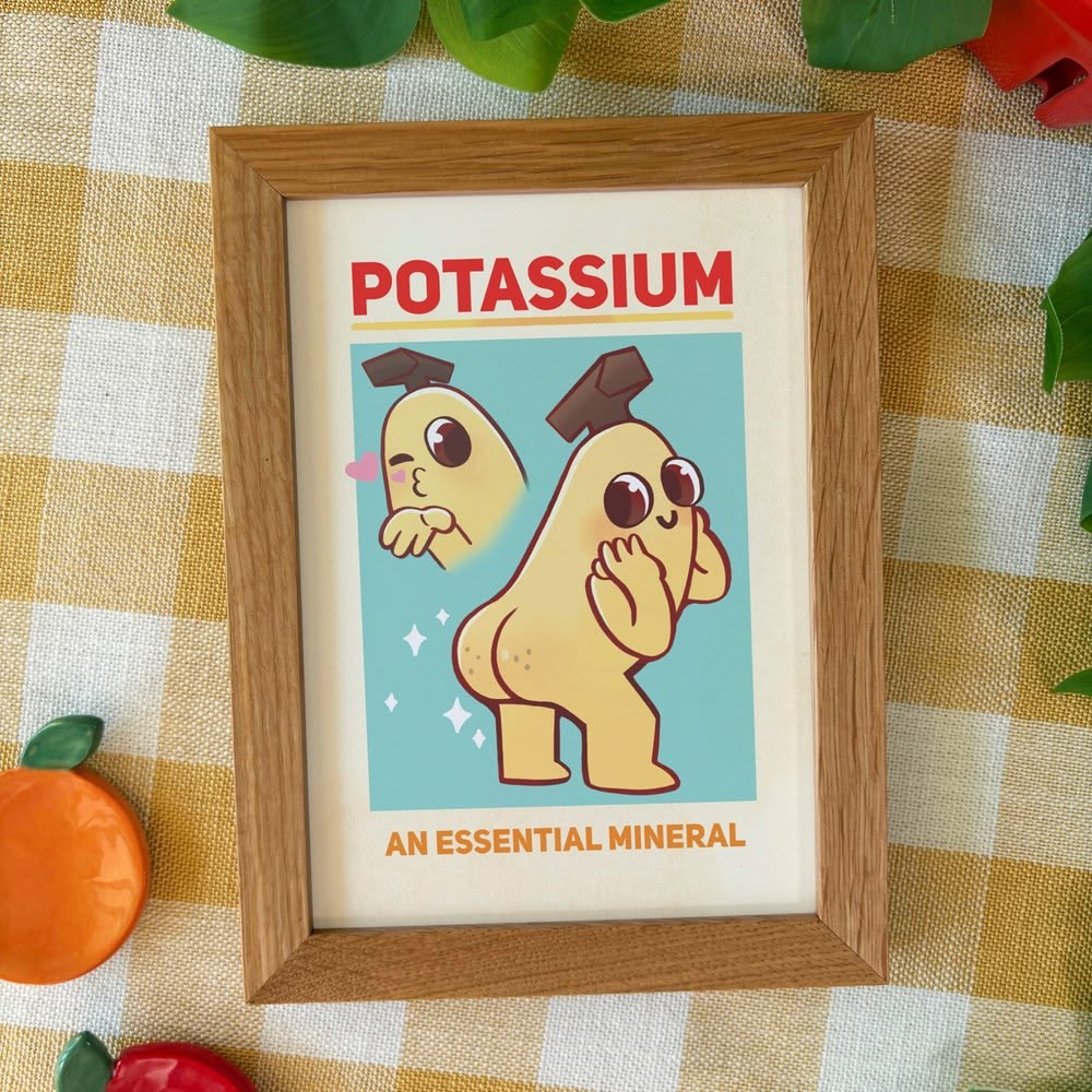 Potassium Booty Mini Print