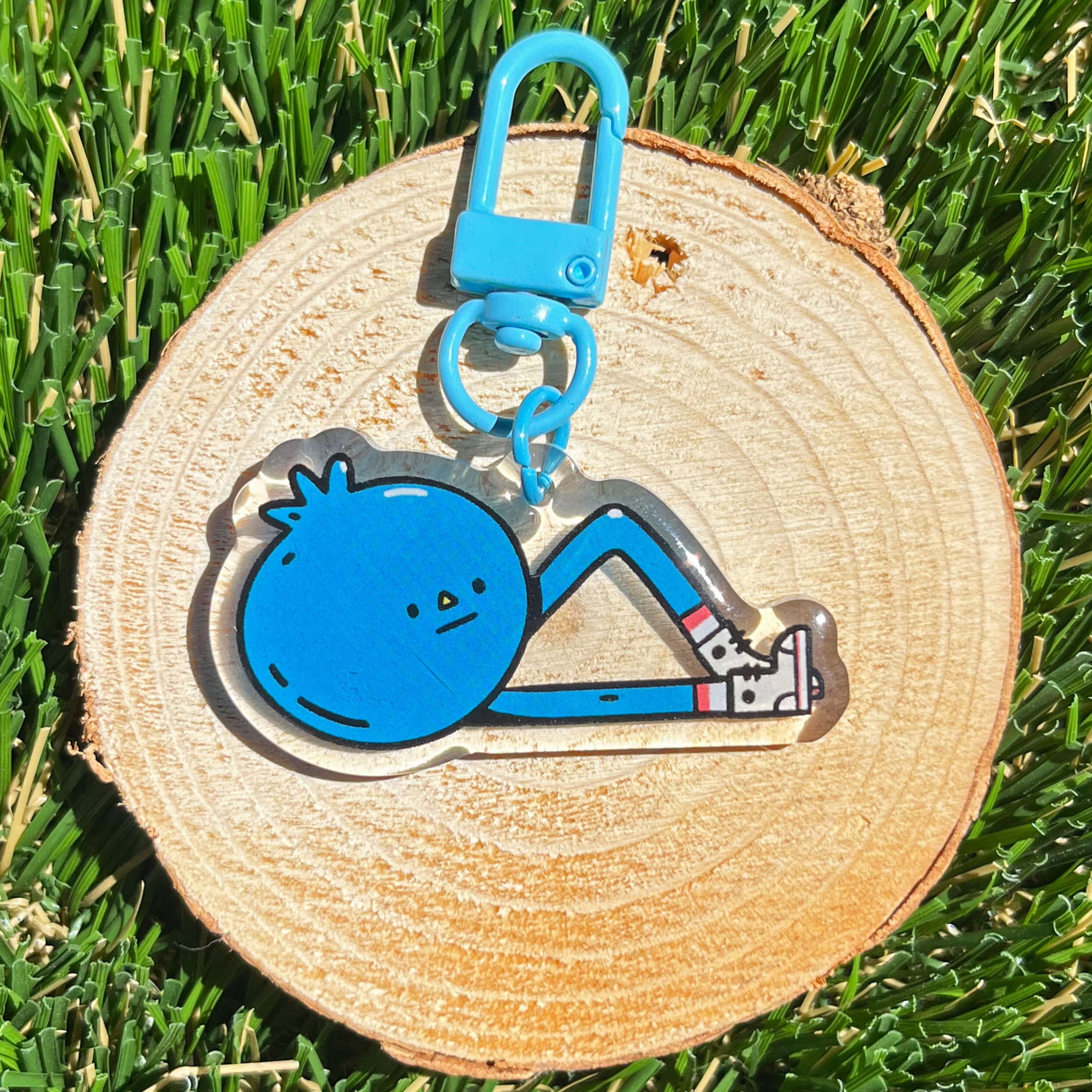Blueberry Keychain